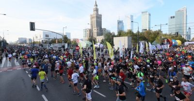 Maraton Warszawski - w niedzielę ok. 18 tysięcy osób wystartuje w biegach na 42,195 km i 10 km